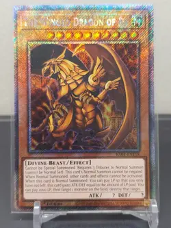 YU-GI-OH! 1ST EDITION EGYPTIAN GOD CARD SET - NM RA04 (QUARTER CENTURY STAMPEDE) - Image 2
