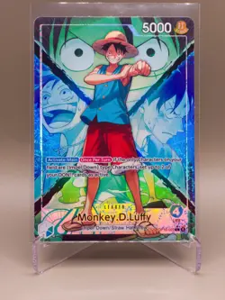 One Piece Card Game OP16-022 ALT art leader Monkey D Luffy English - Image 1