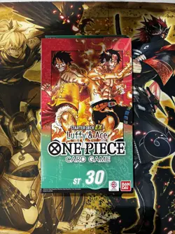 One Piece Luffy & Ace Starter Deck Ex ST30 English New & Sealed - Image 1