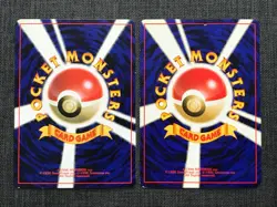 Jynx #124 Old back Pokemon TCG Japanese card Set of 2 (1996) Nintendo JP1051 - Image 2