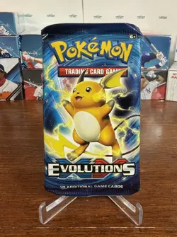 Pokemon TCG XY Evolutions Booster Pack Raichu Art Sealed 10 Cards Pokemon X Y 1 - Image 3