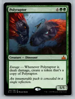 Polyraptor Rivals of Ixalan #144 Magic MTG - Image 1