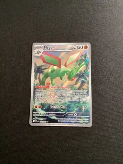 Pokemon TCG Flygon 101/94 Phantasmal Flames Illustration Rare Holo - Image 1