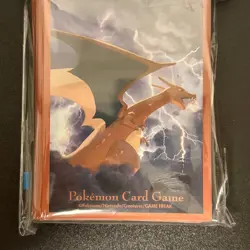 Pokemon Center Exclusive Sealed Charizard 64 Sleeves 2022 Japanese MINT - Image 5