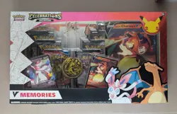 Pokemon Celebrations GameStop V Memories Collection Box - Sylveon/Charizard - Image 1