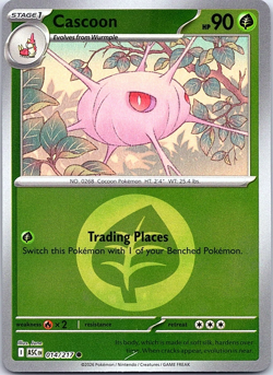 Cascoon | 014/217 | Energy Reverse Holo | Pokemon Ascended Heroes - Image 1