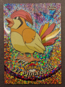 Topps Chrome Pokemon 2000 Sparkle Pidgeotto #17 [LP] - Image 1