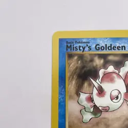 Misty's Goldeen 30/132 Gym Heroes LP Rare WOTC Pokemon TCG Vintage Single - Image 3