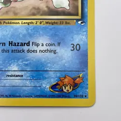 Misty's Goldeen 30/132 Gym Heroes LP Rare WOTC Pokemon TCG Vintage Single - Image 5