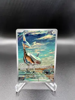 Skarmory 209/191 Illustration Rare Pokemon Surging Sparks Holo - Image 1