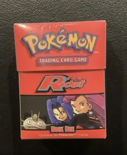 Pokemon TCG Team Rocket Deck Box - FACTORY SEALED - WOTC Vintage 2000 - Image 1
