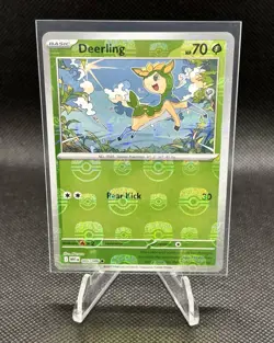 Pokemon Deerling Holo Master Ball Pattern 006/086 Sv: White Flare - Image 1