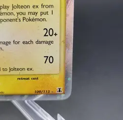 Jolteon ex Pokemon EX Delta Species 109/113 NM - Image 5