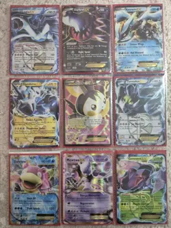 Mid Era/Vintage 117 HOLOS ONLY Pokemon Card Lot: Black White - XY Era; MP/HP/DMG - Image 2