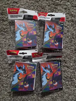Pokemon Phantasmal Flames Mini Portfolio Lot Of 4 - Image 1