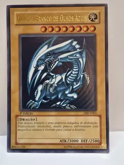 Yu-Gi-Oh! - Dragao Branco de Olhos Azuis (DIK-P001) - Ultra Rare 1st Ed - VLP/NM - Image 1
