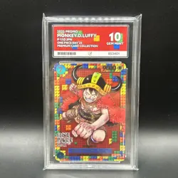 One Piece Day 25 Monkey D Luffy & Don Card Japanese ACE 10 - Image 2