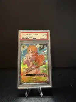 2026 ONE PIECE STARTER DECK 29: EGGHEAD ST29 #008 NAMI ALT ART PSA 10 GEM MINT - Image 1