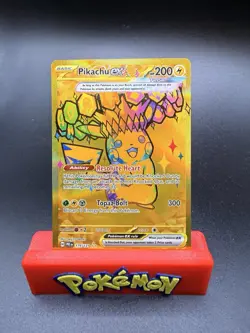 Pokemon Cards Pikachu ex 179/131 Prismatic Evolutions Holo Hyper Rare NM - Image 1