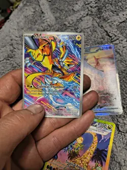 Pokemon TCG Holo Lot 7 Cards - Pikachu ex Latias ex Terapagos ex - Image 4