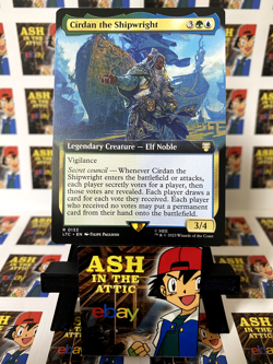 Cirdan the Shipwright - R0133 - Extended Art - LOTR - MTG - Image 1