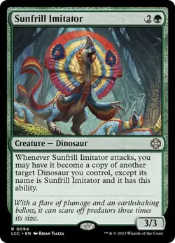 NM Sunfrill Imitator, MTG, LCI Commander, Magic the Gathering, 94 - Image 1