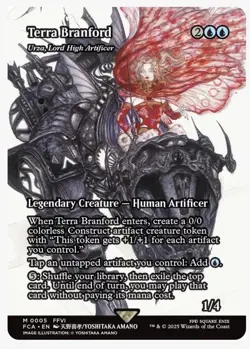 Terra Branford - Urza, Lord High Artificer (Showcase) Final Fantasy- NM/M - Image 1