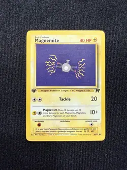 Magnemite 60/82 1st Edition Pokemon | Team Rocket - Image 1