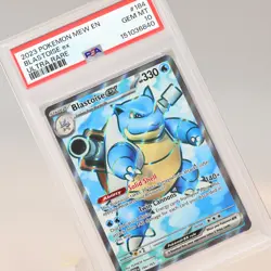 Pokemon TCG - Blastoise ex 184/165 151 Ultra Rare - PSA 10 GEM MT - Image 1