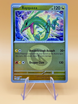 Pokemon Ascended Heroes: Rayquaza 153/217 Reverse Holo Energy - NM - Image 1