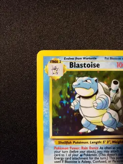 Blastoise 2/102 Holo Holo Rare Base Set Unlimited Pokemon Holo Moderately Played - Image 2
