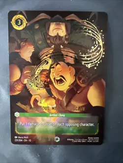 Disney Lorcana Malicious, Mean, and Scary Enchanted 231/204 Whispers in the Well - Image 1