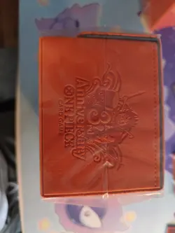One Piece Card Game leather Official Storage Box 3rd ANNIVERSARY ace sabo luffy - Image 4
