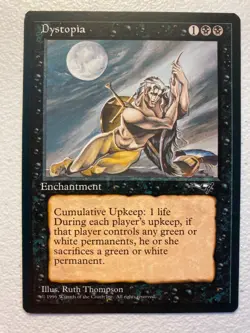 MTG 1x Dystopia Alliances Premodern Magic the Gathering Card x1 NM - Image 1