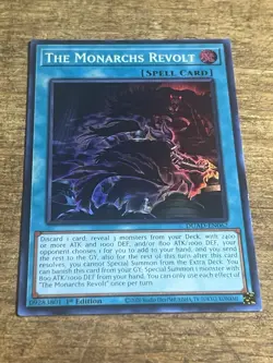 Yugioh! The Monarchs Revolt - DUAD-EN062 - Super Rare - 1st Edition Near Mint, E - Image 1