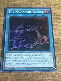 Yugioh! The Monarchs Revolt - DUAD-EN062 - Super Rare - 1st Edition Near Mint, E - Image 2