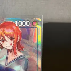 Nami OP09-050 (Rare) Parallel Emperors in the New World ONE PIECE Card Japanese - Image 5
