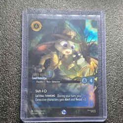 Disney's Lorcana TCG Enchanted Rare Judy Hopps - Lead Detective 235/204 - Image 2