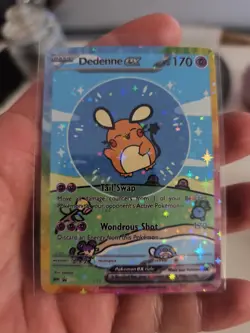Pokemon CCG Bubble Dedenne Ex Custom CCG Karte In Top Zustand Pokemon CCG Card - Image 1