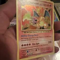 Pokemon TCG Charizard 11/108 Evolutions Holo Rare Very LP Near Mint - Image 3