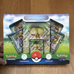 Pokemon TCG Alolan Exeggutor v Pokemon Go Collection Box - Brand New, Sealed - Image 1