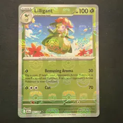 Pokemon Black Bolt Lilligant 007/086 Masterball BLK Master Ball - Image 1