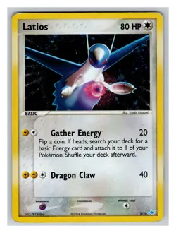 Latios 2/10 PL Pokemon Cards EX Trainer Kit 1: Latias & Latios Holo Rare Vintage - Image 1