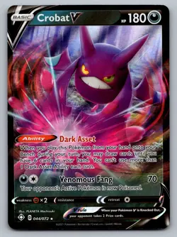 Pokemon TCG Shining Fates Crobat V 044/072 - Image 1