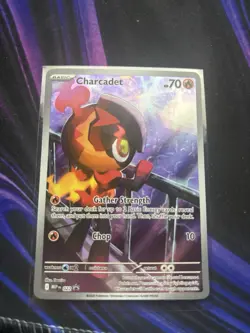 Pokemon TCG Charcadet 022 Black Star Promo Card - Image 1