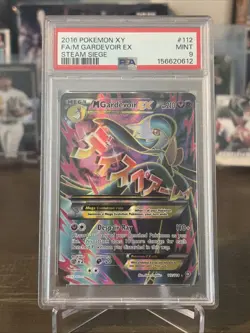 PSA 9 MINT M Gardevoir EX 112/114 XY Steam Siege Ultra Rare 2016 Pokemon - Image 1