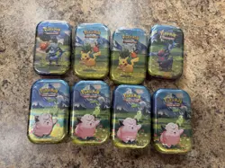 Pokemon TCG Ascended Heroes Mini Tins x8 Factory Sealed Pokemon Pikachu - Image 1