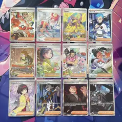 Pokemon TCG | English SIR Special Illustration Rare & Trainer X12 Card Bundle - Image 1