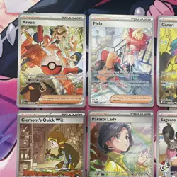 Pokemon TCG | English SIR Special Illustration Rare & Trainer X12 Card Bundle - Image 2