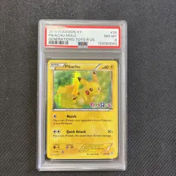 PSA 8 Pokemon Pikachu Toys R Us Generations Holo #26 2016 NM-MT Promo Rare - Image 1